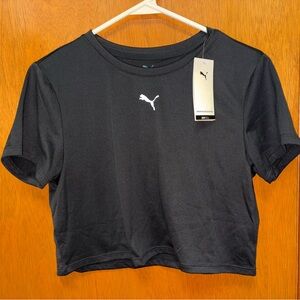 Puma Women's Black Crop Top